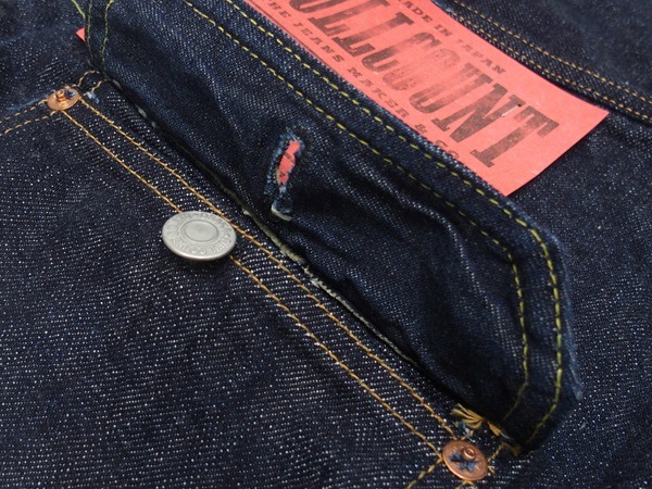 FULLCOUNT(�ե륫�����)[Lot.2107 FLAP POCKET HEAVY OZ DENIM JACKET/1st Model-13.7oz]