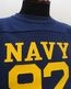 WAREHOUSE(�������ϥ���)[Lot.4063 3/4 Sleeve Football Tee/NAVY 92-Navy]