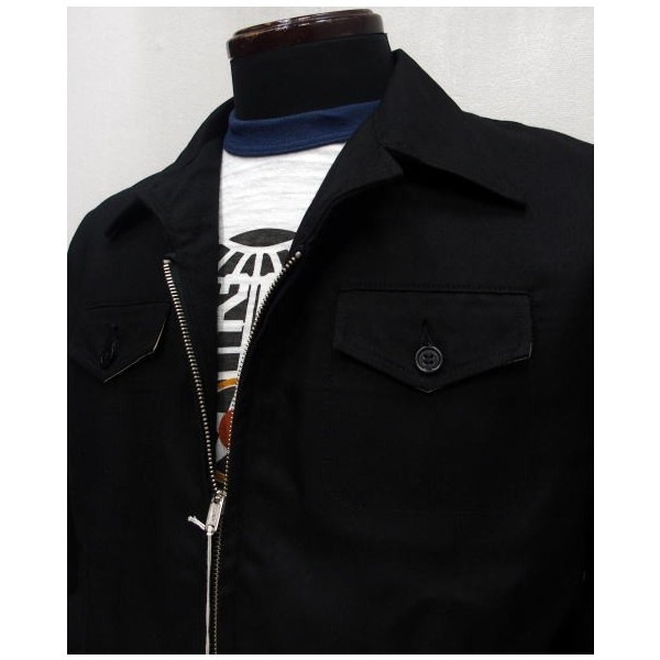 HELLER'S CAFE(�إ顼�����ե�)by WAREHOUSE [1950's USS CREW's Souvenir Jacket /DRAGON ANCHOR]