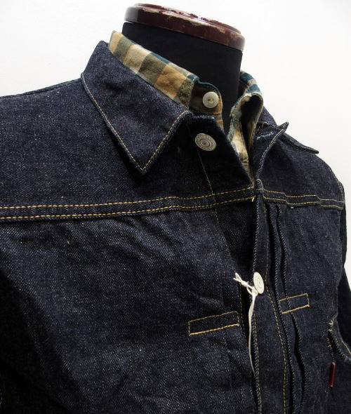 WAREHOUSE(�������ϥ���)Original Vintage Denim Jacket [Vintage Denim Jacket Lot.DD-2001xx New Denim/One Wash]