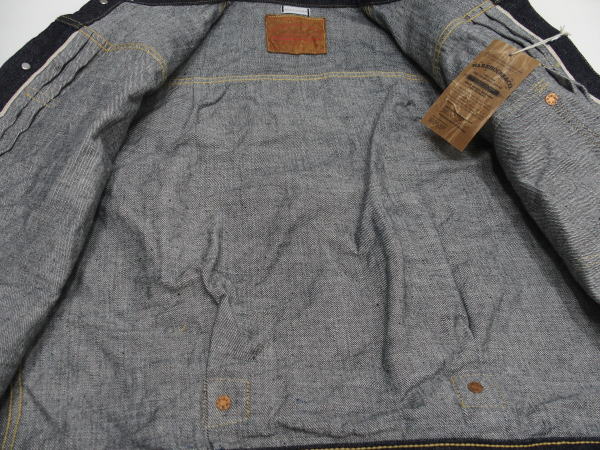 WAREHOUSE(�������ϥ���)Original Vintage Denim Jacket [Vintage Denim Jacket Lot.DD-2001xx New Denim/One Wash]