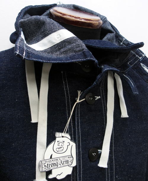 John Gluckow(����� ����å���)by WAREHOUSE [Lot.JG-20 Parka Sailor's Pullover./Indigo Denim]