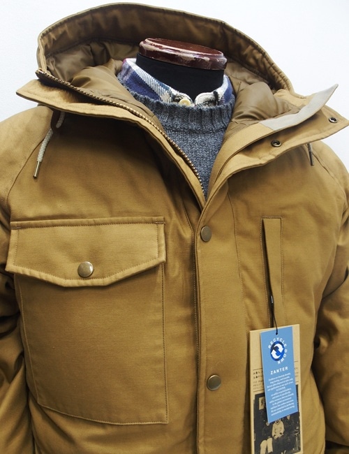 ZANTER(���󥿡�)[ANTARCTIC EXPEDITION DOWN PARKA/Lot.6726-Brown Beige]