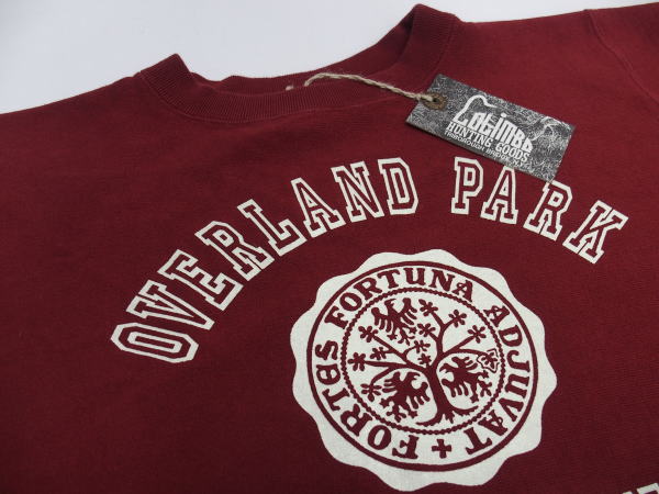 COLIMBO()Original Tee [Plattsburgh Athletic Shirt/Overland Park-Wine]