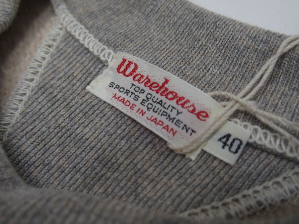 WAREHOUSEʥϥ[Lot.403 SET-IN SLEEVE SWEAT/Heather Gray]