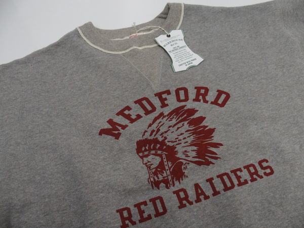 WAREHOUSEʥϥ[Lot.401 SET-IN SLEEVE SWEAT/MEDFORD-Heather Gray]