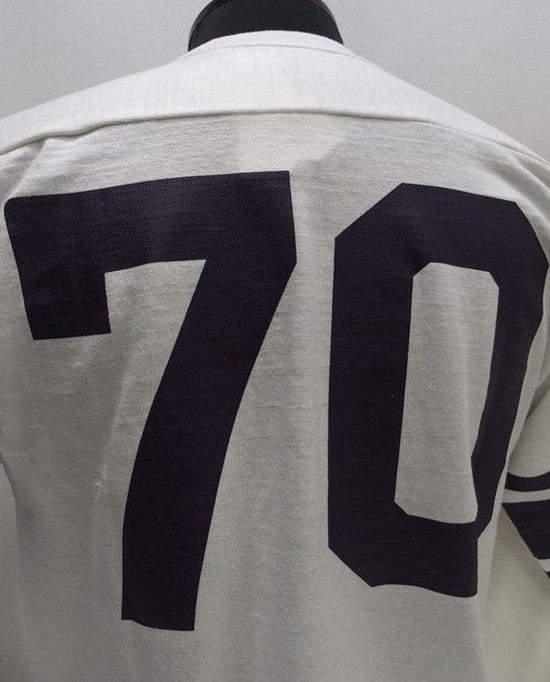 WAREHOUSE(�������ϥ���)[Lot.4063 3/4 Sleeve Football Tee/No'70-Off White]