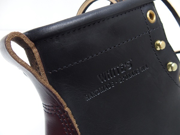 WHITE��S BOOTS(�ۥ磻�� �֡���)[ 6�ǡ� NORTH WEST SIDE PATCH/Black x Burgundy/Made in��USA]