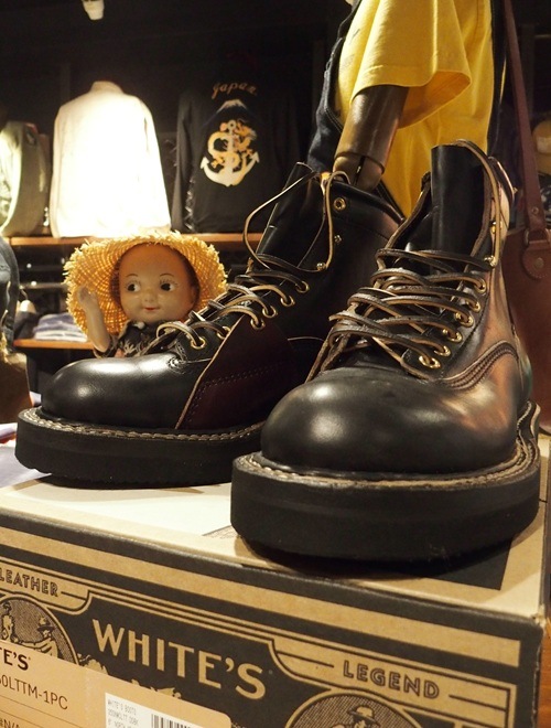 WHITE��S BOOTS(�ۥ磻�� �֡���)[ 6�ǡ� NORTH WEST SIDE PATCH/Black x Burgundy/Made in��USA]