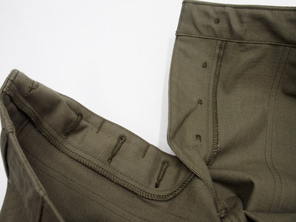 WAREHOUSE(�������ϥ���) [Military Pants/Herringbone Cross Lot.1086/Olive]