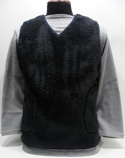 COLIMBO()[HOPKINGS PILE VEST/Dark Gray]