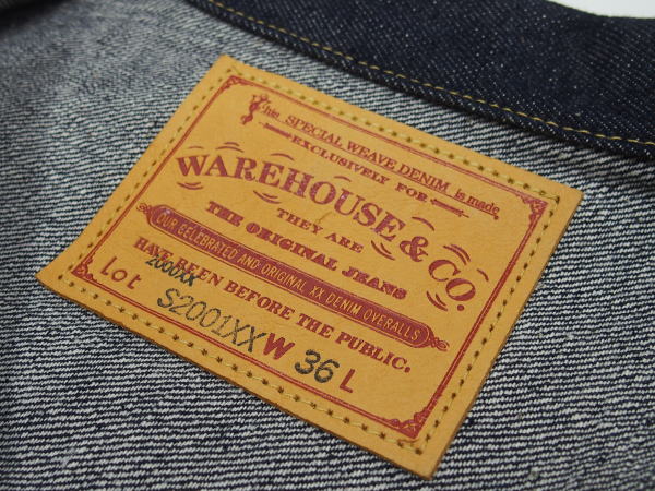 WAREHOUSE(�������ϥ���) [Lot.s2001xx(2000xx) Dead Stock Blue Denim Jacket/1946 Model]