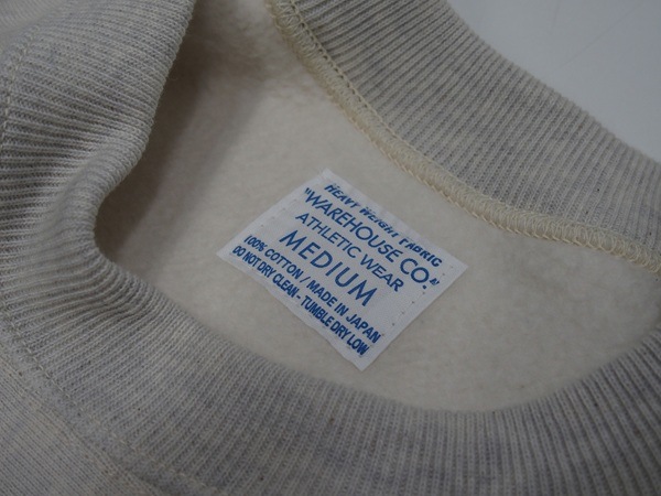 WAREHOUSE(�������ϥ���) [Lot.483 Crew Neck Sweatshirt/U OF D-Oatmeal]