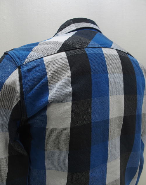 JELADO(�����顼��)[Lot.JP82125 Union Worker Shirt Short Length/Blue Malon]