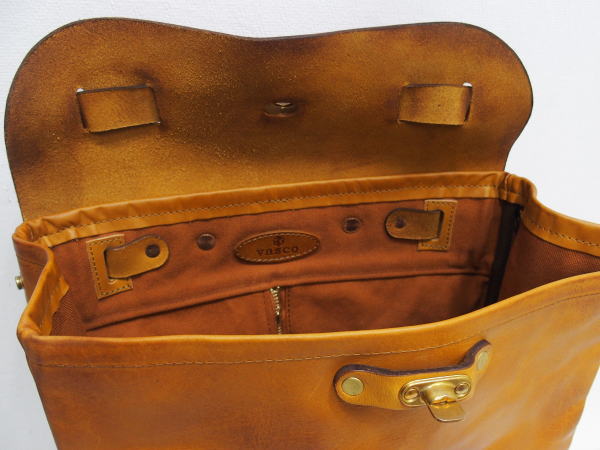 Vasco(��������) [Lot.VS-206L LEATHER VOYOGE 2WAY RUCKSACK/Mastard Camel]