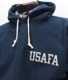 WAREHOUSE(ϥ) [Lot.484 Reverse Style Sweat Parka/USAFA-Navy]