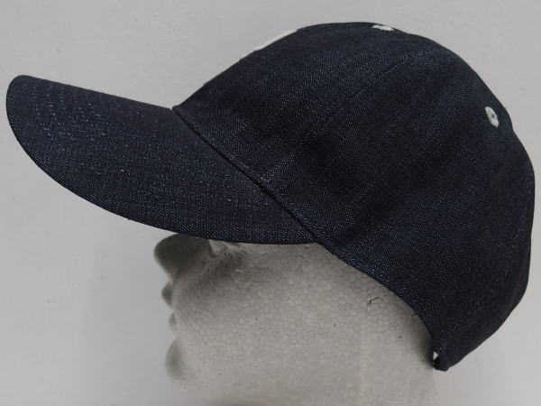 FULLCOUNT(�ե륫�����)[Lot.6843 6Panel Denim Baseball Cap" F "Patch]