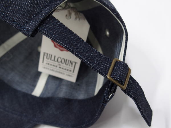 FULLCOUNT(�ե륫�����)[Lot.6843 6Panel Denim Baseball Cap" F "Patch]