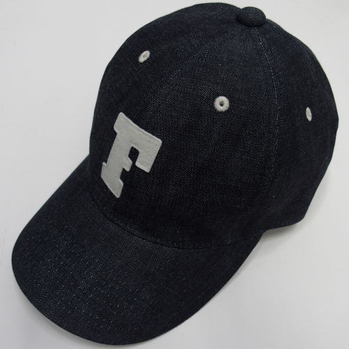 FULLCOUNT(�ե륫�����)[Lot.6843 6Panel Denim Baseball Cap" F "Patch]