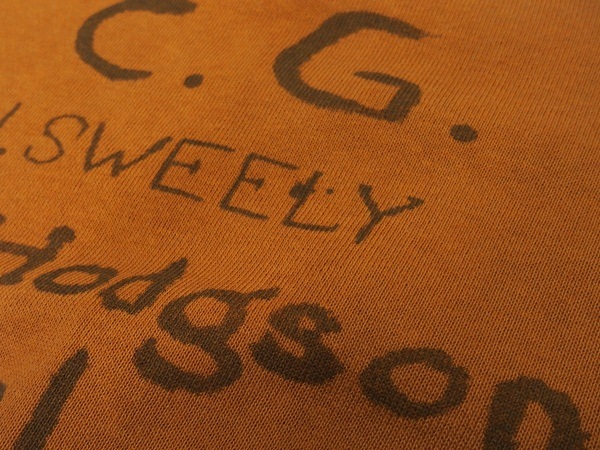 WAREHOUSE(�������ϥ���)[Lot.403 SET-IN SLEEVE SWEAT/C.G.-Dark Orange]