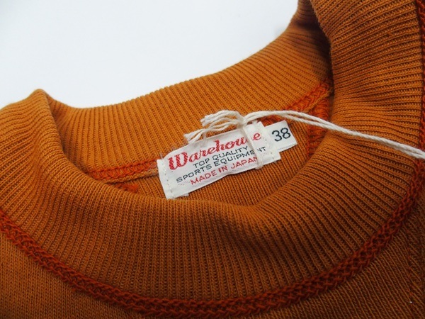 WAREHOUSE(�������ϥ���)[Lot.403 SET-IN SLEEVE SWEAT/C.G.-Dark Orange]