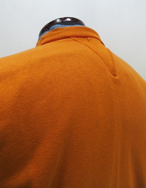 WAREHOUSE(�������ϥ���)[Lot.403 SET-IN SLEEVE SWEAT/C.G.-Dark Orange]