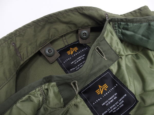 ALPHA INDUSTRIES INC.(����ե�)[ALPHA M65 COAT/Liner Jacket Set]