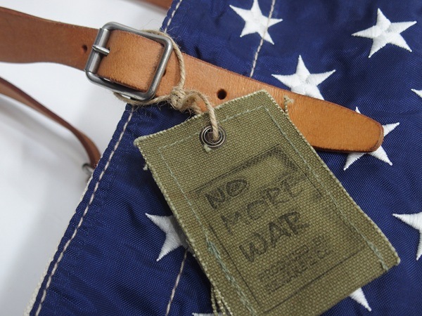 NO MORE WAR(�Ρ��⥢������)[MILITARY FLAG TOTE BAG/Pattern B]