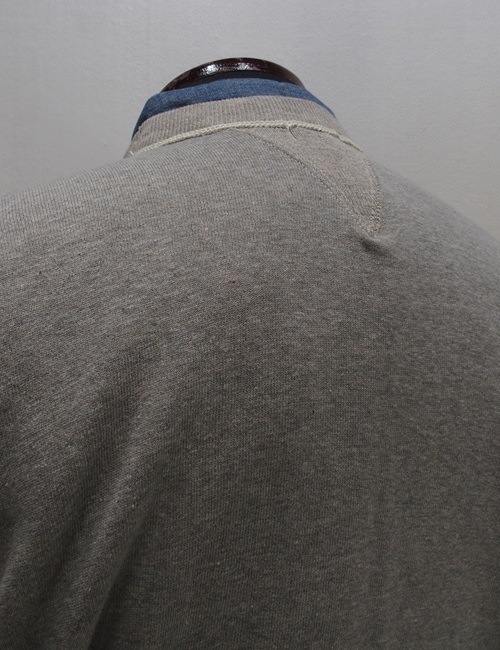 WAREHOUSE(�������ϥ���)[Lot.403 SET-IN SLEEVE SWEAT/ARMY SKIING-Heather Gray]