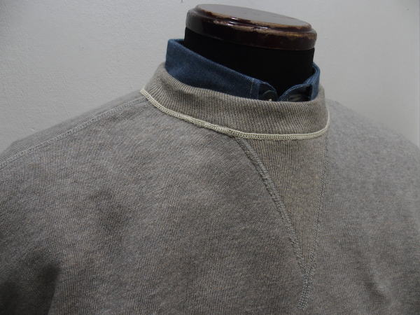 WAREHOUSEʥϥ[Lot.401 SET-IN SLEEVE SWEAT/Heather Gray]