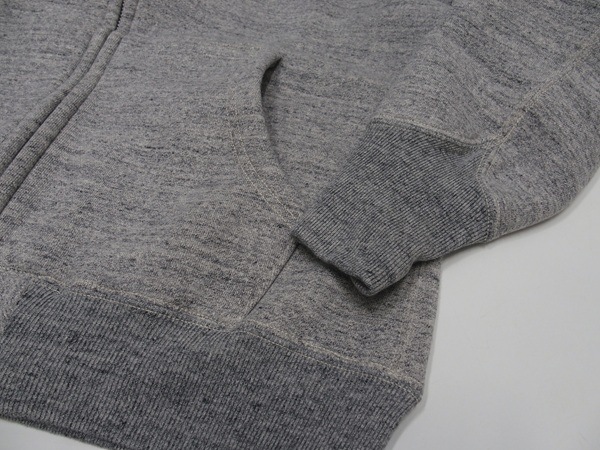 COLIMBO(������)[Letterman Full-Zip Sweat Parka/Heather Gray]