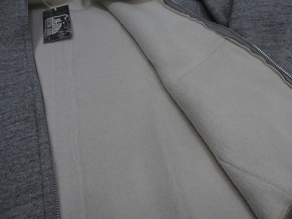 COLIMBO(������)[Letterman Full-Zip Sweat Parka/Heather Gray]