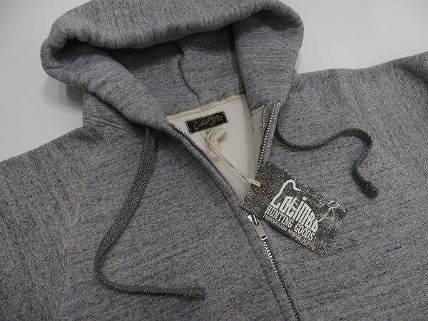 COLIMBO(������)[Letterman Full-Zip Sweat Parka/Heather Gray]