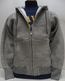 COLIMBO(������)[Letterman Full-Zip Sweat Parka/Heather Gray]