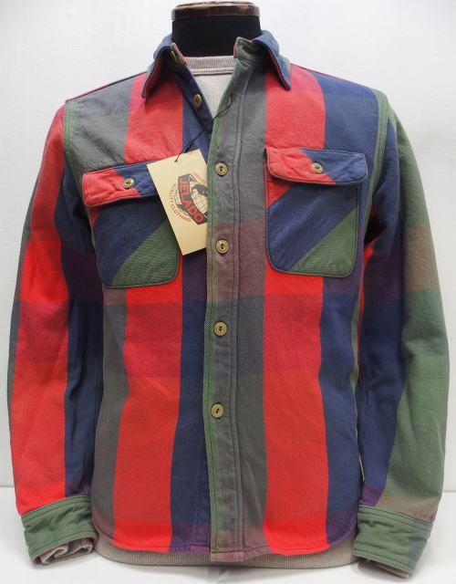 JELADO(�����顼��)[Lot.JP82125 Union Worker Shirt Short Length/Water Melon]