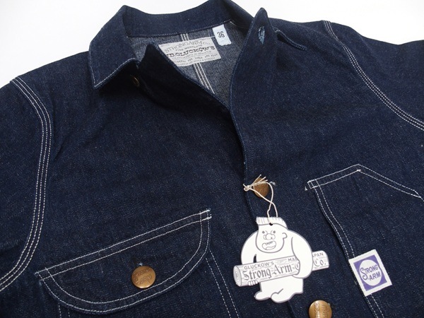 John Gluckow(����� ����å���)by WAREHOUSE [Lot.JG-03 1930s Neverlost Jacket/Indigo]
