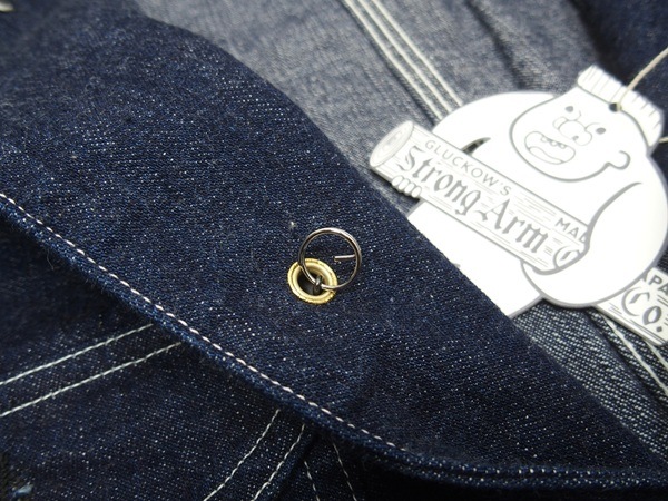 John Gluckow(����� ����å���)by WAREHOUSE [Lot.JG-03 1930s Neverlost Jacket/Indigo]