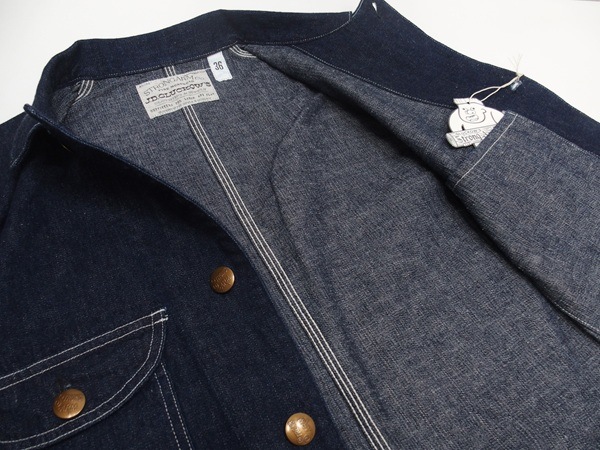 John Gluckow(����� ����å���)by WAREHOUSE [Lot.JG-03 1930s Neverlost Jacket/Indigo]