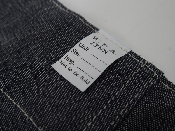 WAREHOUSE(�������ϥ���)[Lot.1239 1930'S WPA DOUBLE KNEE DENIM TROUSERS]