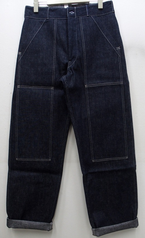 WAREHOUSE(�������ϥ���)[Lot.1239 1930'S WPA DOUBLE KNEE DENIM TROUSERS]