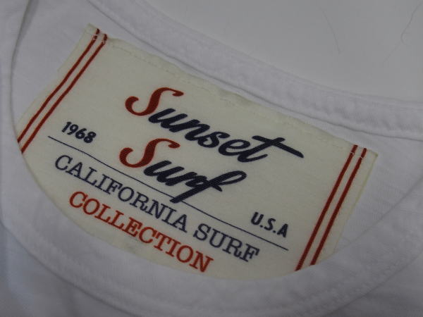SUNSET SURF(���󥻥åȥ�����)Safu T-Shirts[WV CAR/White]