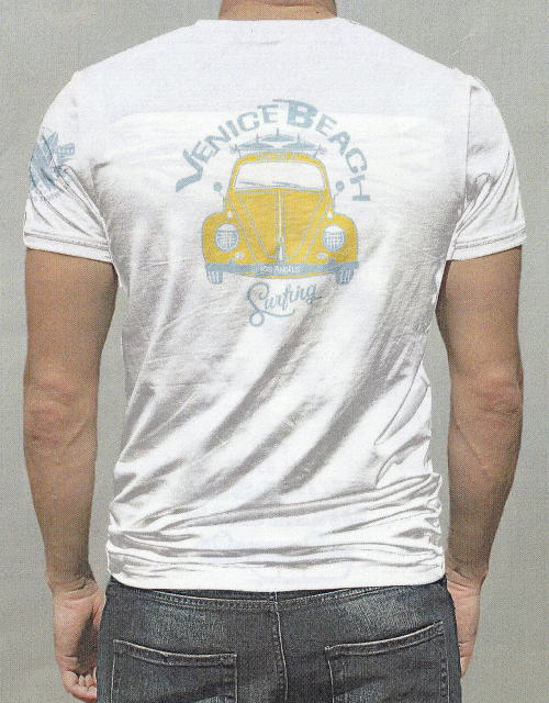 SUNSET SURF(���󥻥åȥ�����)Safu T-Shirts[WV CAR/White]