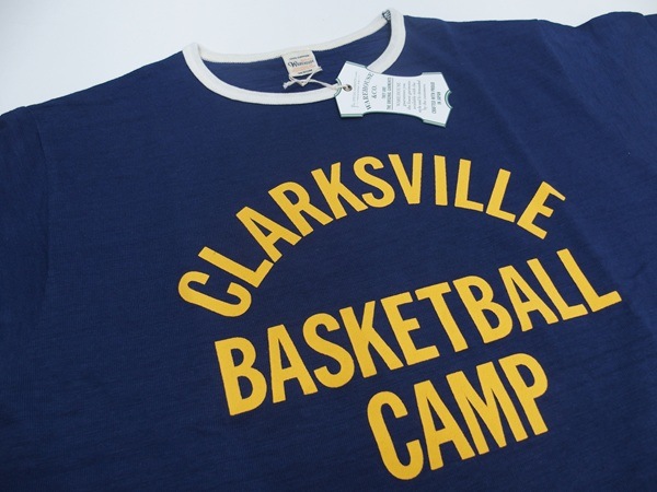WAREHOUSE(ϥ)[Lot.4059 Ringer Tee/CLARKSVILLE-NavyCream]