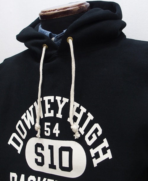 WAREHOUSE(�������ϥ���) [Lot.484 Reverse Style Sweat Parka/DOWNEY HIGH-Black]