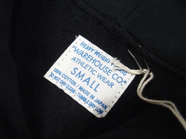 WAREHOUSE(�������ϥ���) [Lot.484 Reverse Style Sweat Parka/DOWNEY HIGH-Black]