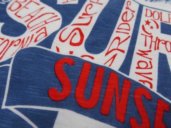 SUNSET SURF(󥻥åȥ)Safu T-Shirts[PALM TREE/White]