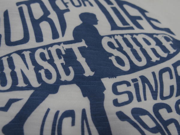 SUNSET SURF(󥻥åȥ)Safu T-Shirts[PALM TREE/White]