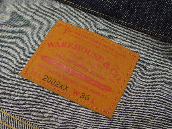 WAREHOUSE(�������ϥ���) [Lot.2002xx 2ND TYPE DENIM JACKET/Non-wash]