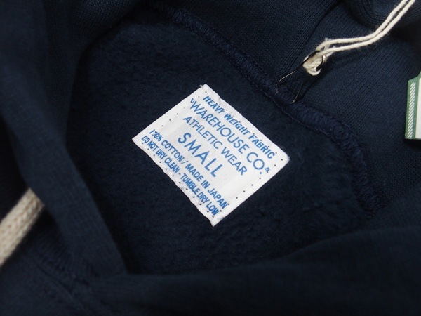 WAREHOUSE(�������ϥ���) [Lot.484 Reverse Style Sweat Parka/DOWNEY HIGH-Navy]