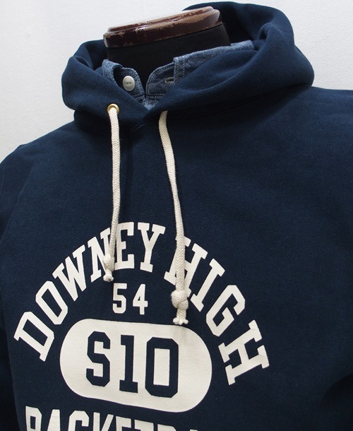 WAREHOUSE(�������ϥ���) [Lot.484 Reverse Style Sweat Parka/DOWNEY HIGH-Navy]